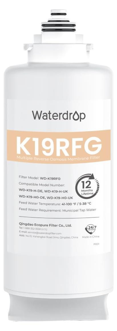 Dripio Mineralenfilter voor K19-HG omgekeerde osmose systeem