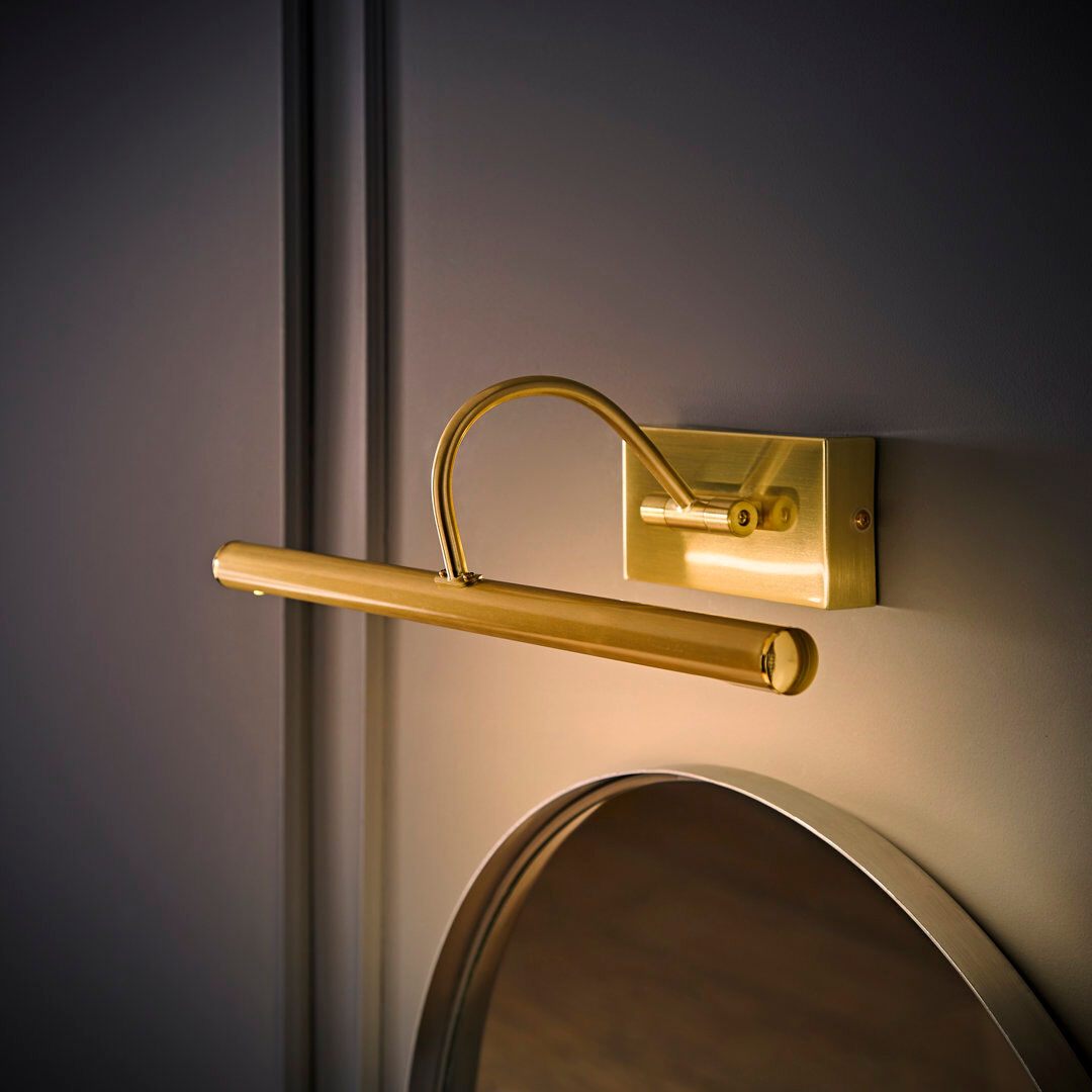 Latitude Run Amisadai LED Swing Arm Sconce Gold