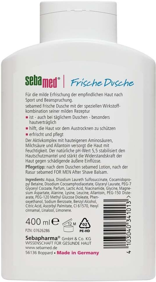 Sebamed Frische Dusche Körperpflege 400 ml Unisex 400 ml Körperpflege