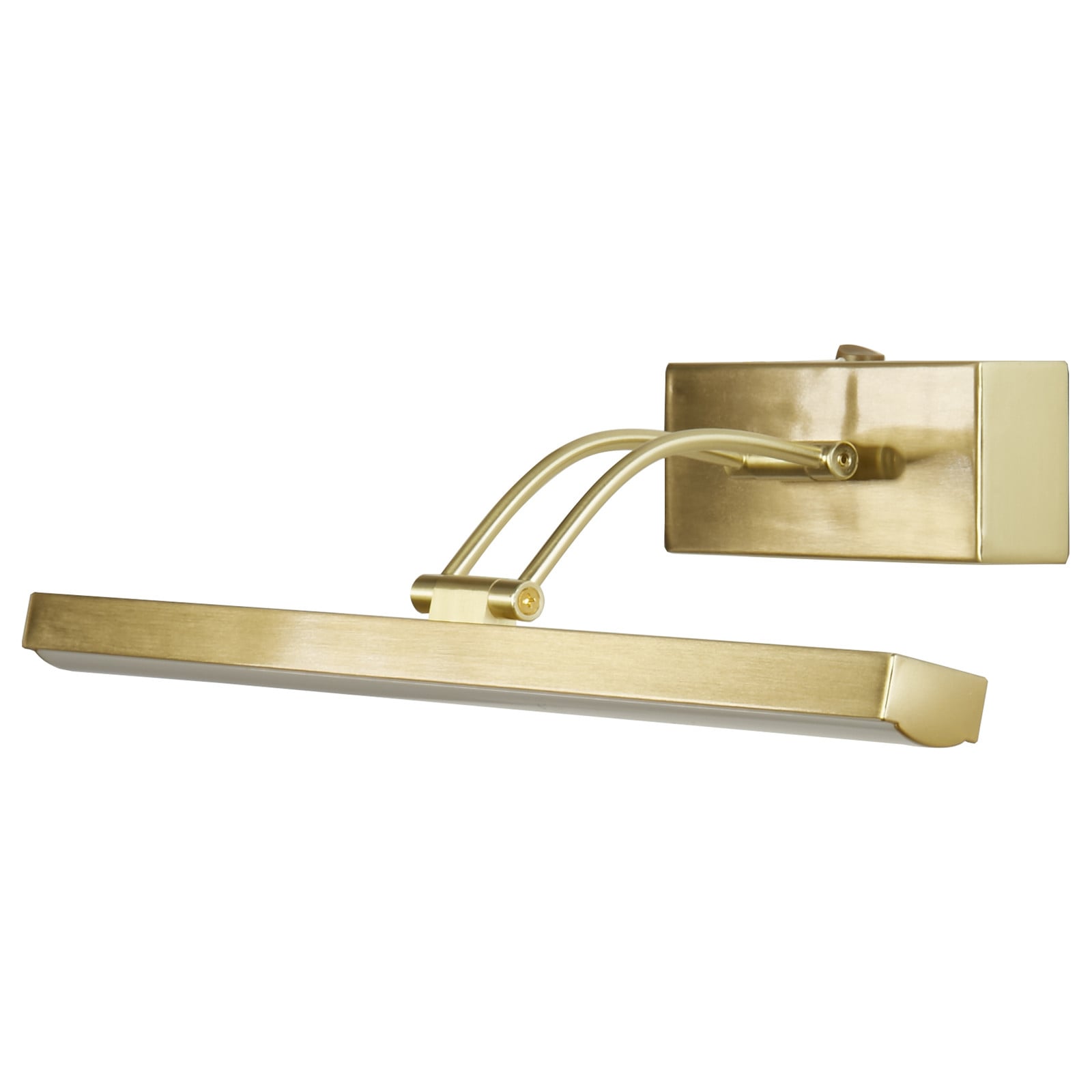 Searchlight Rhodes gouden schilderijlamp met LED, 40 cm
