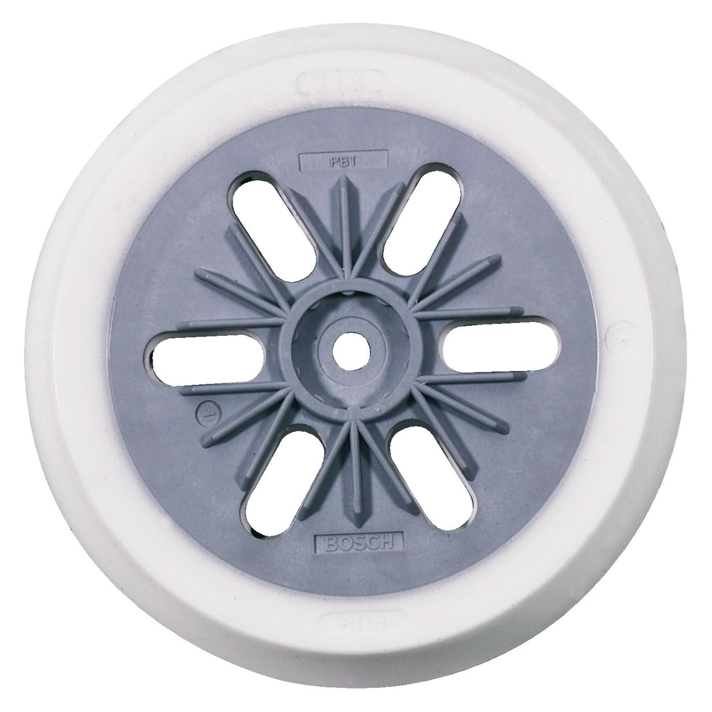 Bosch Professional Zubehör Schleifteller weich, 125 mm, für PEX 12, PEX 12 A, PEX 125 (Weich) (2608601063)