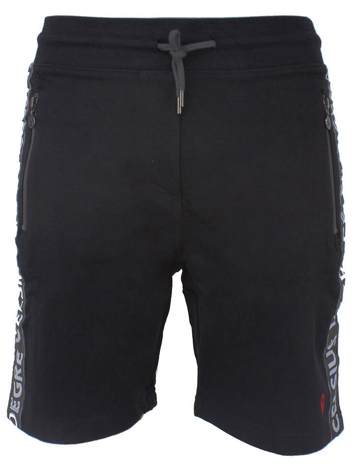 Peak Mountain Sweatshorts "Clay" in Schwarz - M