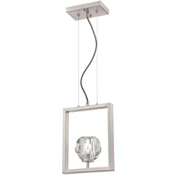 Pendelleuchte Zoa Nickel