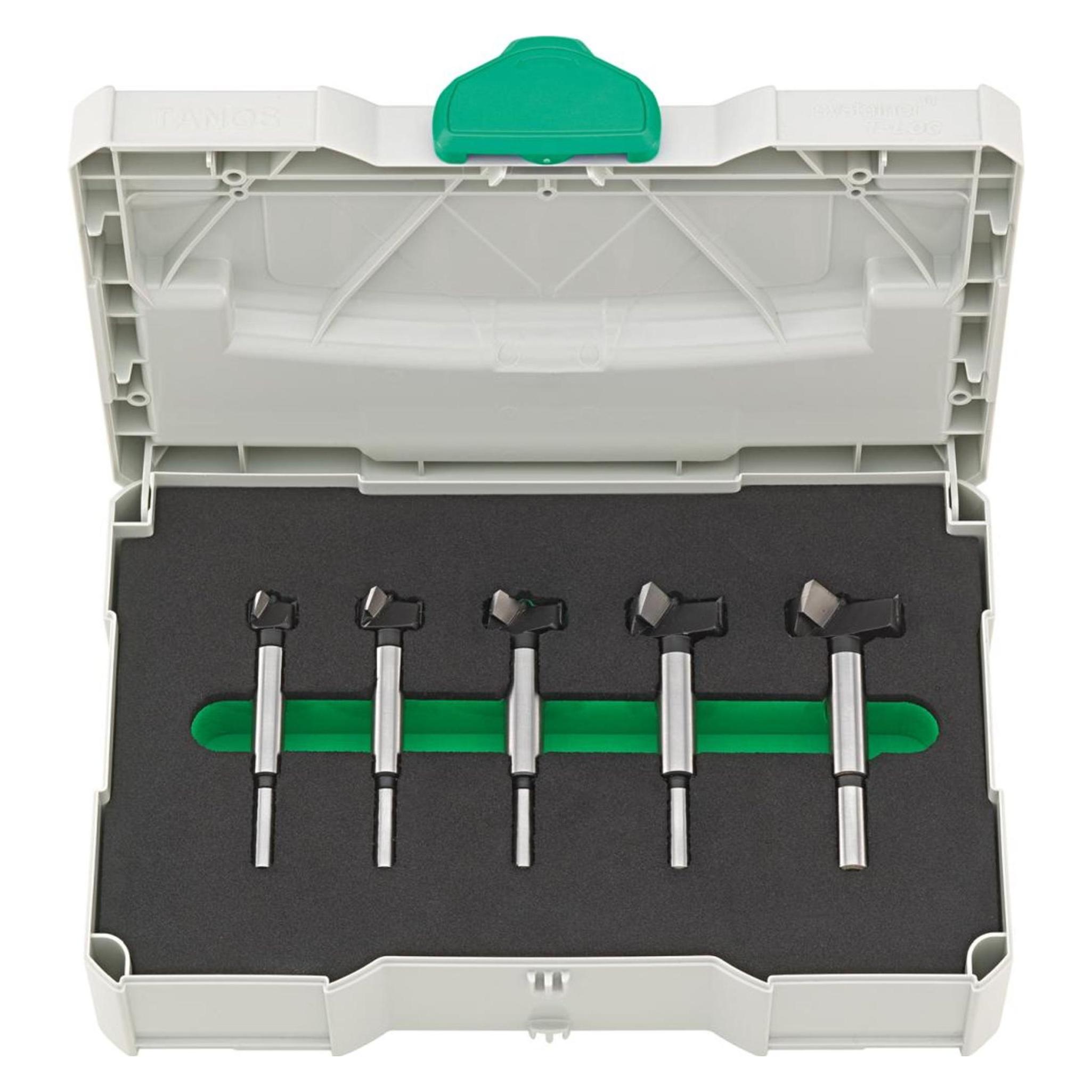 Fortis HW Kunstbohrer Satz 5 teilig 15 bis 35 mm im Systainer (4063726002877)