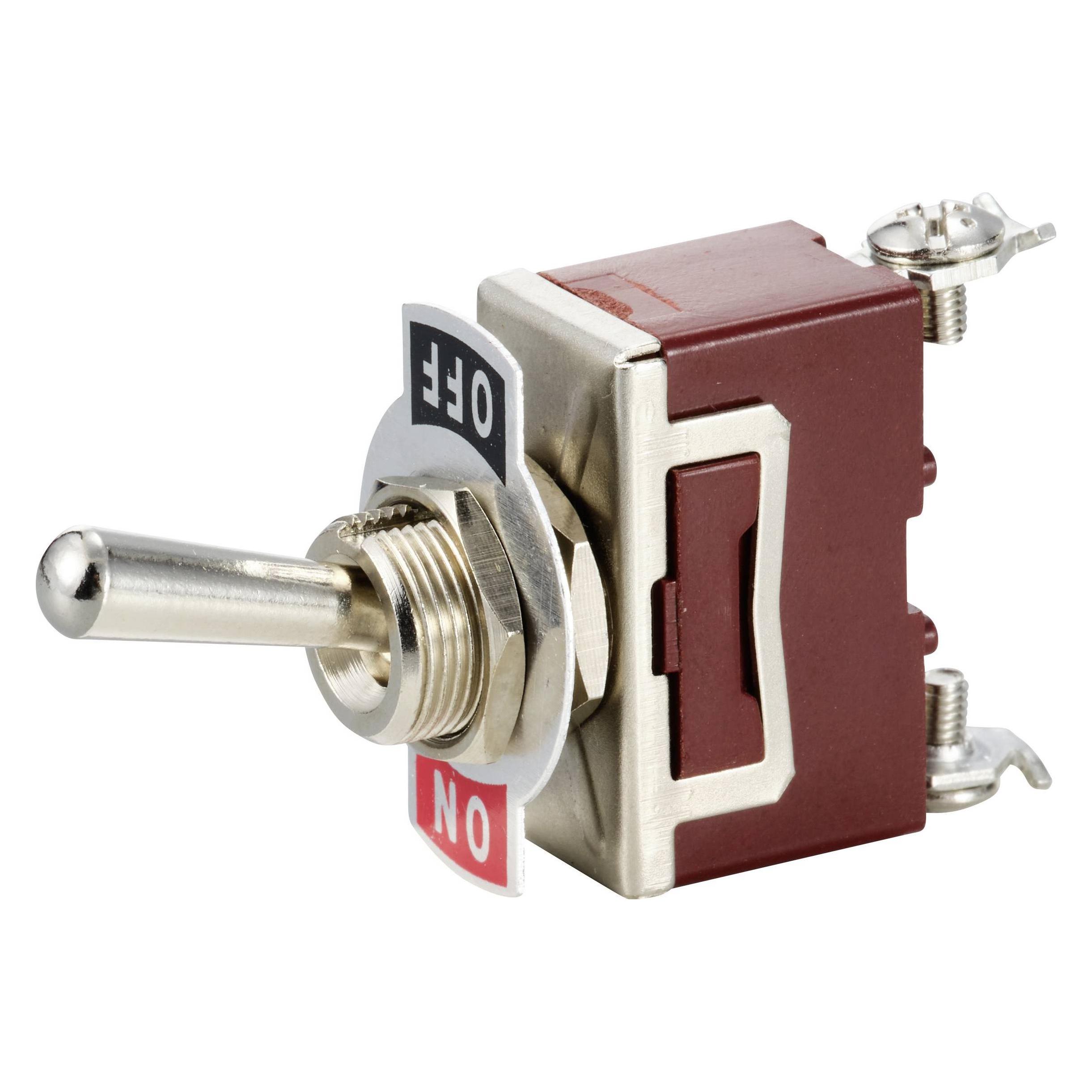 Tru Components TC-12819624 Kippschalter 250 V/AC 15 A 1 x Aus/(Ein) tastend 1 (TC-12819624)