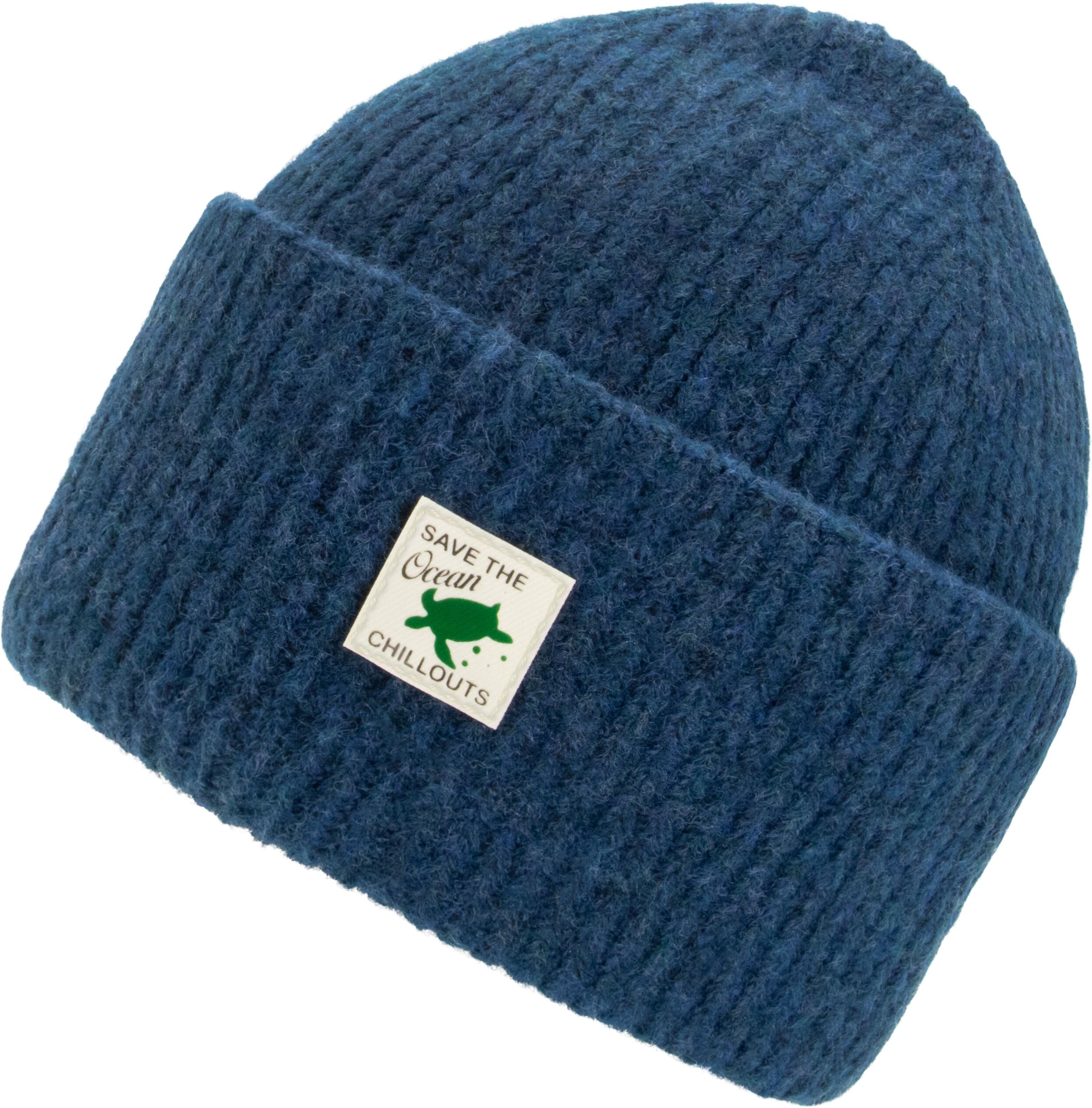 Beanie CHILLOUTS "Terra Hat", Damen, blau (navy), Strick, Obermaterial: 65% Polyacryl, 13% Polyamid, 13% Polyester, 6% Wolle, 3% Elasthan, Mützen Beanie, Urban-casual Beanie