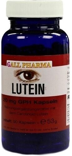 Lutein 20 mg Kapseln 90stk