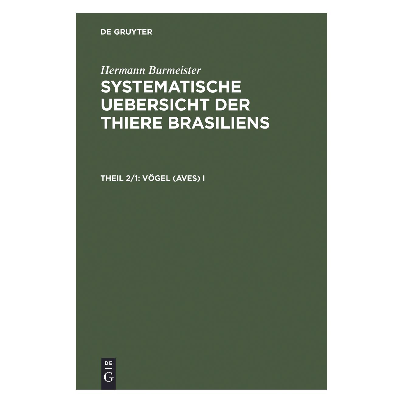 De Gruyter Burmeister:Hermann Burmeister: Systemat (Deutsch, Hardcover, Hermann Burmeister) (67710157)