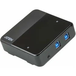 Aten US3324 Sharing Switch, KVM Switch, Grau, Schwarz