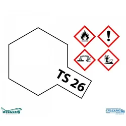Tamiya TS-26 Weiss glänzend 100ml 300085026