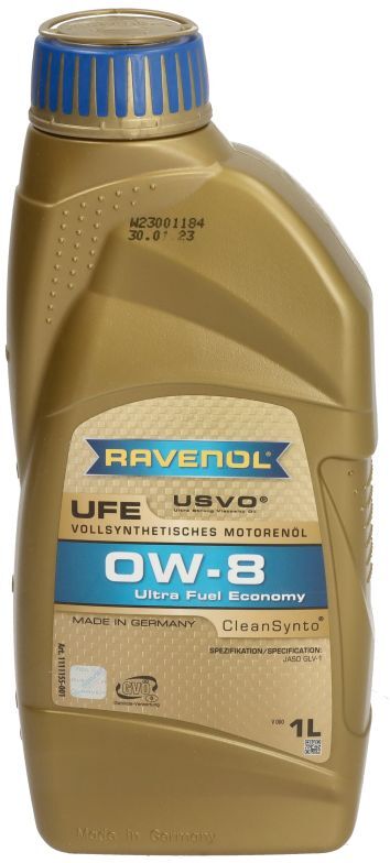 Ravenol Olio motore 1111155 USVO UFE 0W8 1L