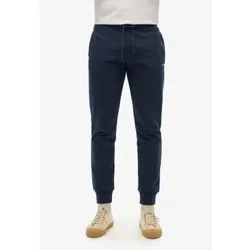 Superdry für Herren. M7011419A Jogger-Hose Plain marineblau (S), Lässig, Baumwolle
