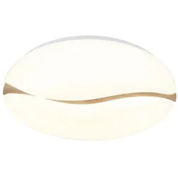 Deckenlampe Deckenleuchte Wohnzimmerlampe weiß LED Küchenlampe CCT LED D 33 cm