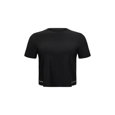 T-Shirt FABLETICS "Fabletics T-Shirt Essential Air", Damen, Gr. XS, schwarz, Obermaterial: 78% Polyamid PA. 22% Elasthan EL., uni, regular fit, Rundhals, Shirts T-Shirt, mit Anti-Geruchs-Technologie