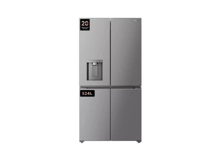 DREAME Kühlschrank FizzFresh Cube90 , Energieeffizienz: E, silber (silberfarben), B:91,1cm H:183cm T:69,3cm, Kühlschränke, Kühlschrank