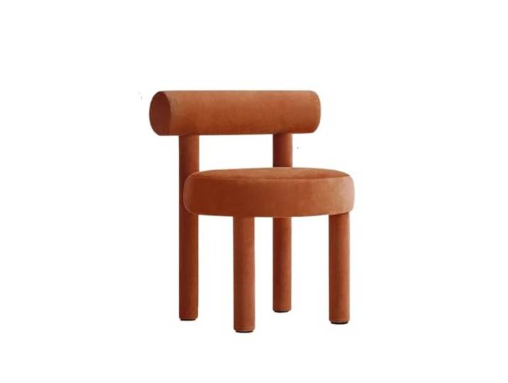 OUTIFUOTPP Moderner und einfacher Schlafzimmer-Schminktisch, Hocker, Arbeitszimmer, Rückenlehne, Tisch, Stuhl, lässiger Esszimmerstuhl(D)