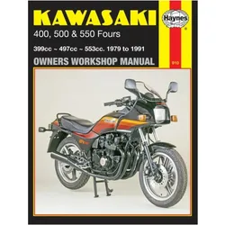 Kawasaki 400, 500, and 550 Fours Owners' Workshop Manual, No. M910, Ratgeber von Haynes Publishing