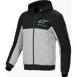 Alpinestars Chrome V2 Duo Sport Motorrad Zip Hoodie