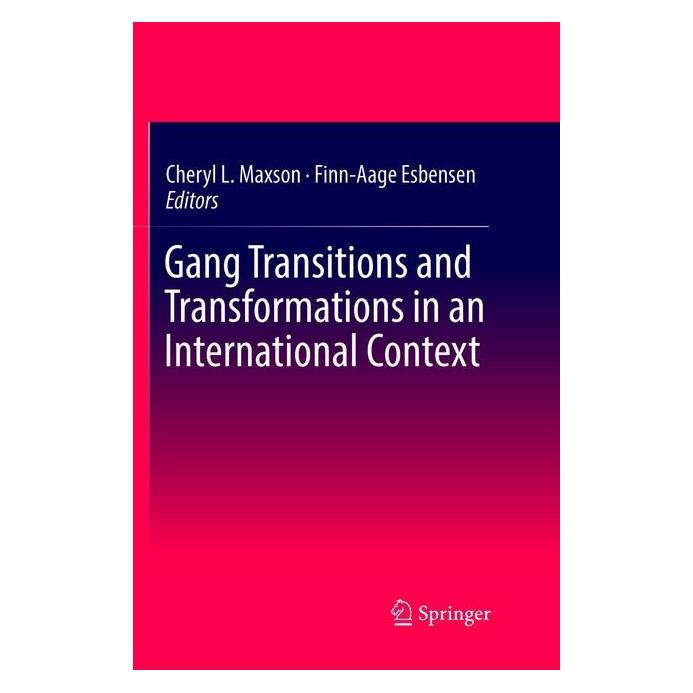 Springer Gang Transitions and Transformations in an International Context (Englisch, Softcover, Cheryl L. Maxson, Finn-Aage Esbensen) (56009991)