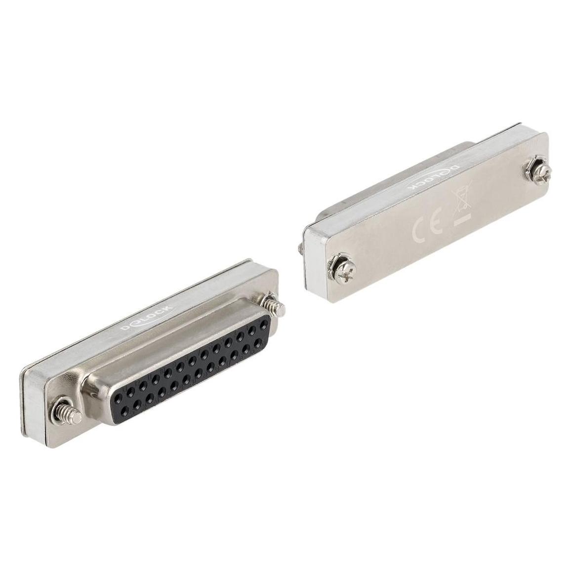 Delock RS-232/422/485 Loopback Adapter mit DB25 Buchse (0.05 m) (66831)