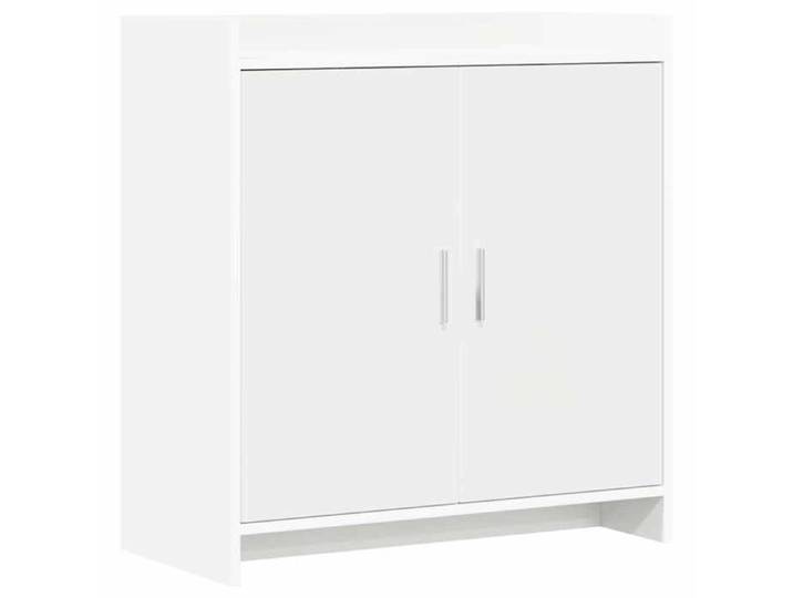 NOUVEAU Placard de rangement - Buffet de Cuisine - Armoire Bas vitrine - blanc - 72x36x80cm - Bois d'ingénierie 41793