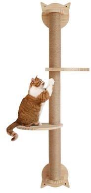 Uplift Treasures Wall Mounted Cat Tree With Hammock Wall Mounted Cat Tree With Hammock