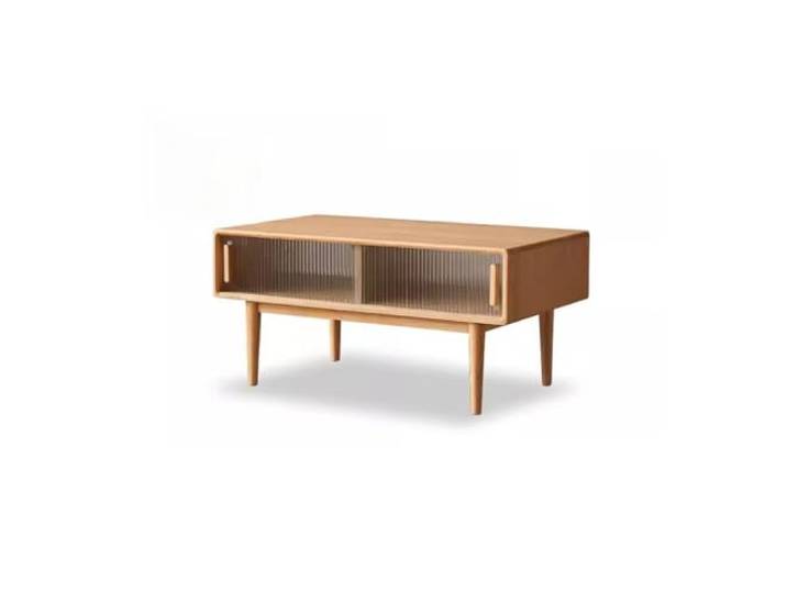 ksjdieunf Couchtisch Massivholz Couchtisch Wohnzimmer Kleine Wohnung Nordischen Chinesischen Stil Log Moderne Einfache Glas Tee Tische for Wohnzimmer