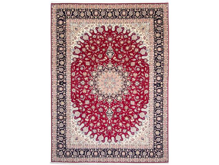 Täbriz 50Raj Teppich 253x347 Handgeknüpft Orientteppich Perserteppich Wolle mit Seide