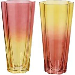 Vase (DH 16x33,50 cm) - bunt - DH 16x33,50 cm