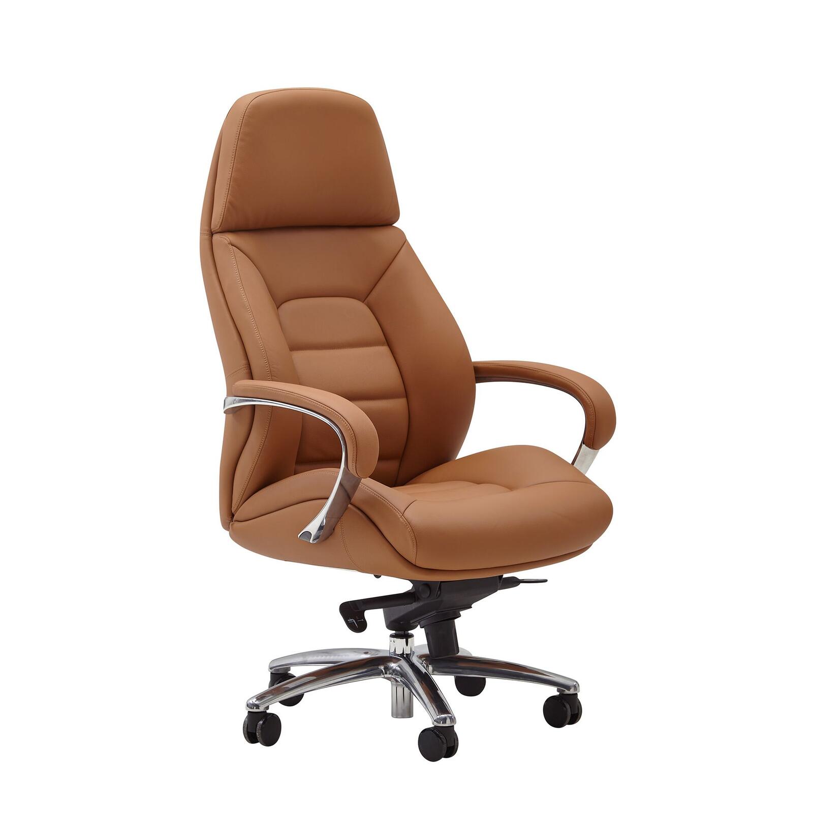 AMSTYLE Designer Bürostuhl SPM1.436 Caramel