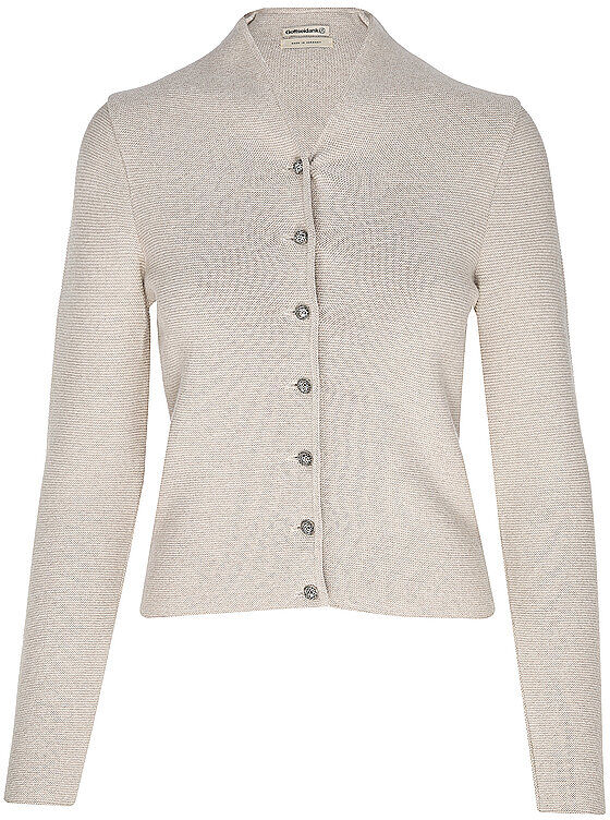 GOTTSEIDANK Trachten Strickjacke Slim Fit ANNA creme   XS XS