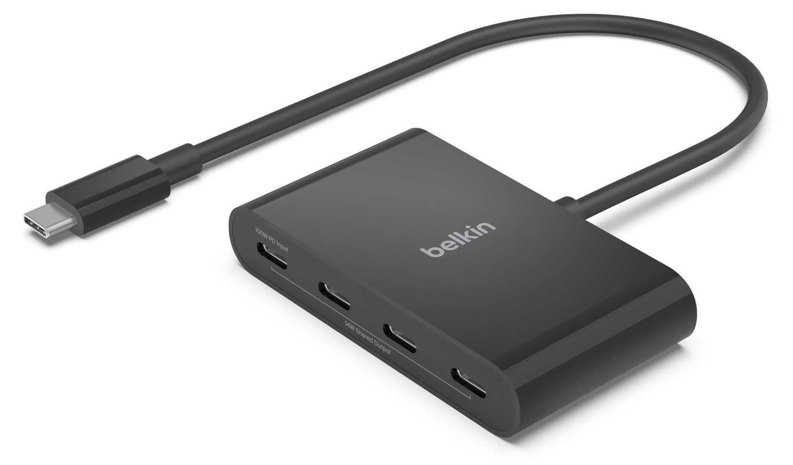 Belkin CONNECT USB-C naar 4-poorts USB-C hub - AVC018btBK