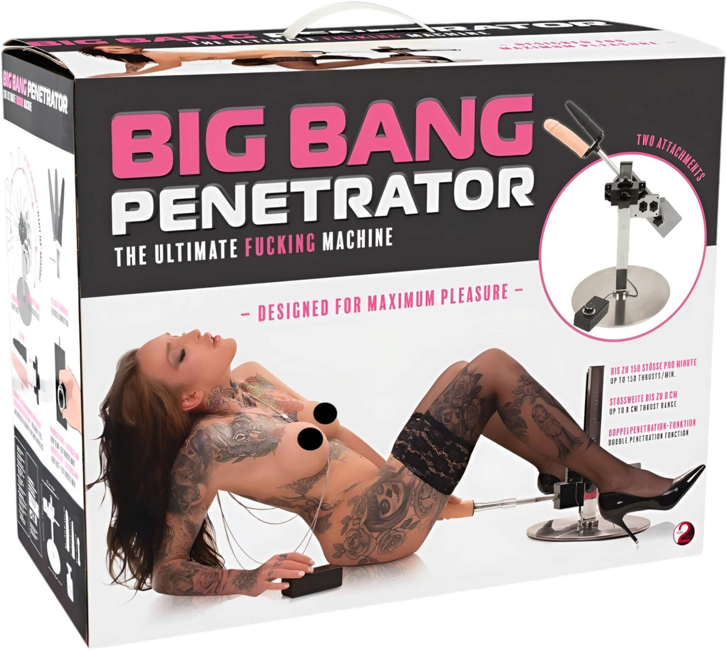 You2Toys - Big Bang Penetrator - mains‑powered sex machine