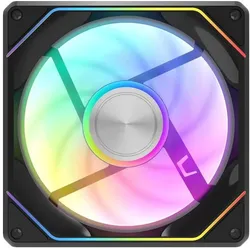 Darkflash Tech Darkflash Gauss G24 computer fan (black) (120 mm), PC Lüfter, Schwarz