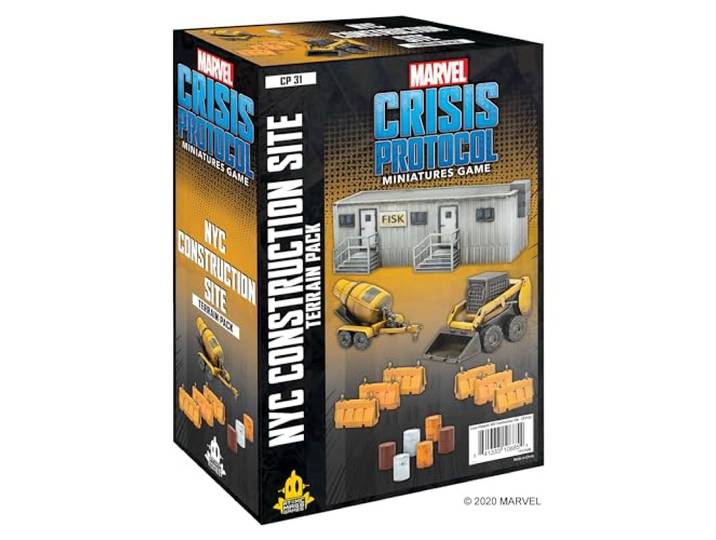 Marvel Crisis Protocol: NYC Construction Site Terrain - EN