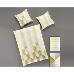 Bierbaum Satin-Bettwäsche Messin 6797-31 155x220 cm / 80x80 cm