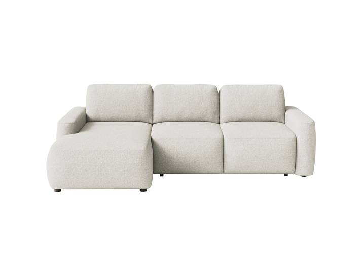 Ecksofa mit Schlafunktion Carnos Mini, L-förmig, linksseitig,
