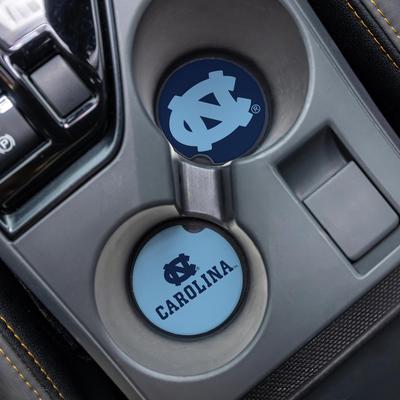Evergreen University of North Carolina 4-Piece Ceramic Car Coaster Set