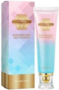 Uplift Essentials Niacinamide Whitening Toothpaste For Dental Stain Removal And Fresh Breath 100g Boxed