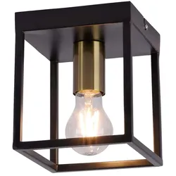 Deckenleuchte Deckenlampe Retroleuchte Schlafzimmerlampe Wohnzimmerlampe Messing