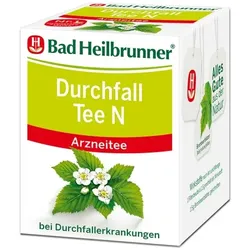 BAD HEILBRUNNER Durchfall Tee N Filterbeutel 8X1.5 g