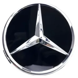 Mercedes-Benz Radnabenabdeckung Stern erhaben schwarz B66470200