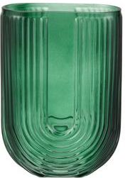 Atlas Lighting and Home Atlas Dare Emerald Green and Colored Glass Art Deco Vase