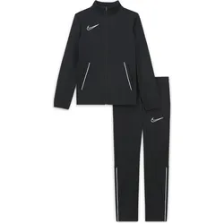 Nike, Unisex, Laufjacke, Academy 21 Trainingsanzug Kids (S), Schwarz, S