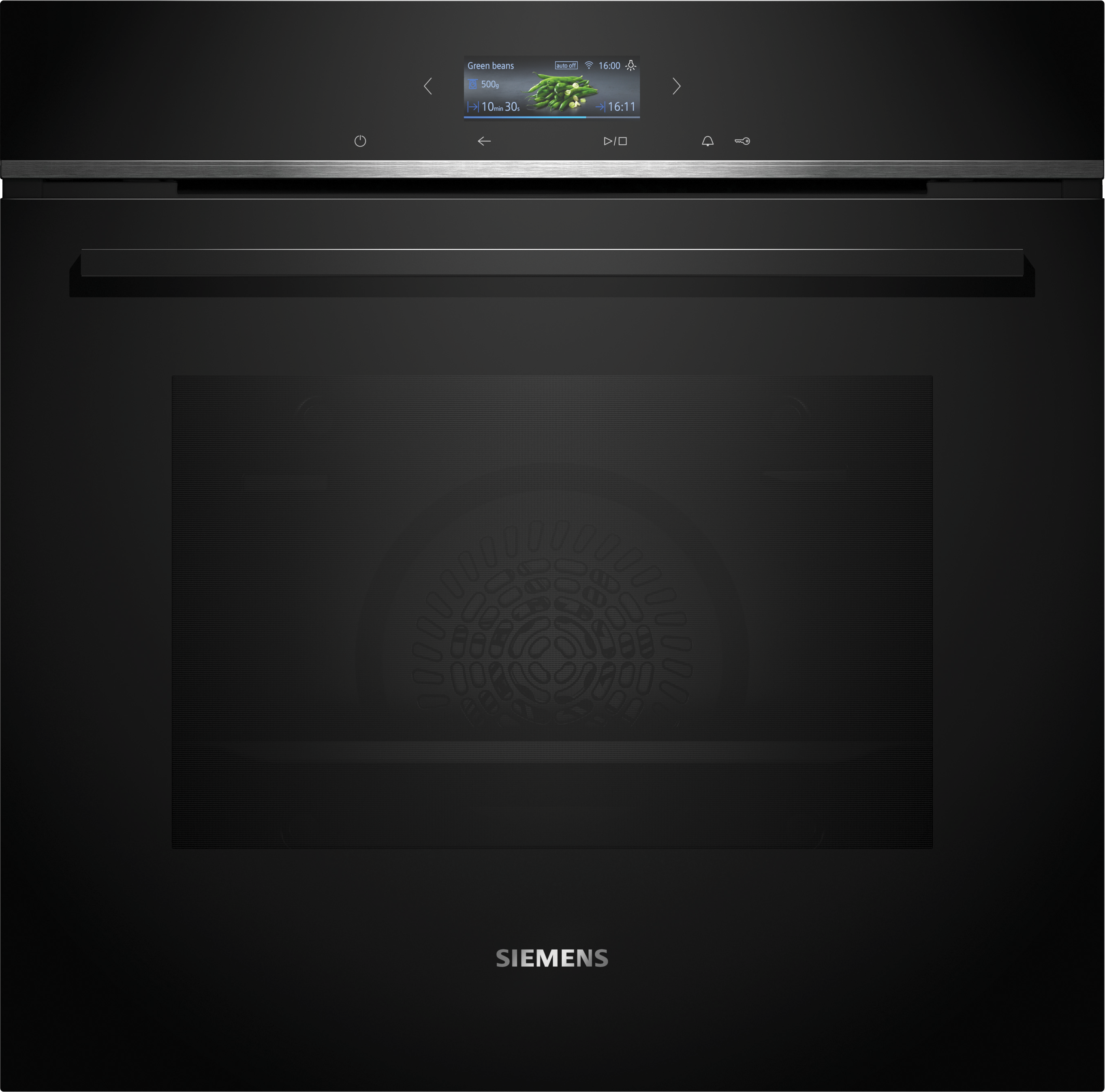 Siemens Pyrolyse Backofen "HB772A1B1", Energieeffizienz: A+, schwarz, B:59,4cm H:59,5cm T:54,8cm, Backöfen, Pyrolyse Backofen