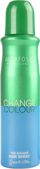 Morfose Change Color Spray Green to Blue 150 ml MF-1797