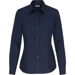 Seidensticker Damen Popeline Bluse langarm 080604 navy 36