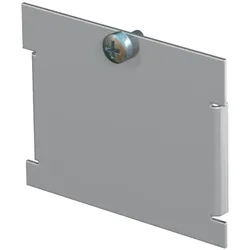 OBO 7407047 Blindabdeckung MTU für Montageträger 62x66x4,5 Stahl bandverzinkt tiefschwarz RAL 9005 MTU B