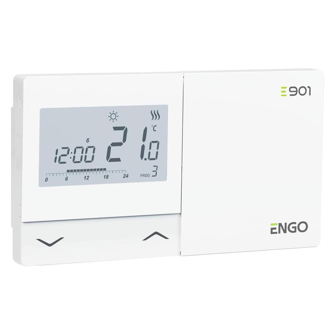Salus Engo Programowany, przewodowy regulator temperatury E901 (E901)