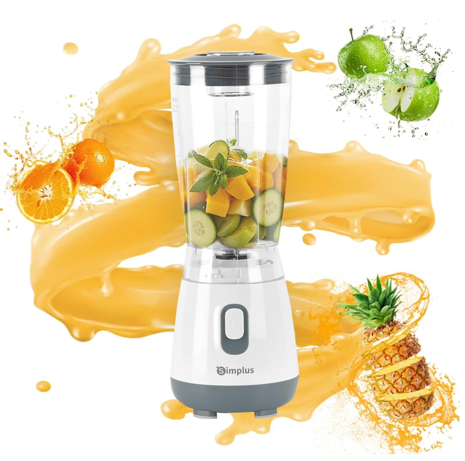 Selius Draagbare smoothiemixer 600 ml – mini-blender met 250 W en 23.000 omw/min